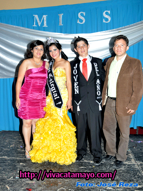 Miss colegial y joven del año 2011-2012